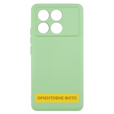 Чохол Xiaomi Poco X6, Redmi Note 13 Pro 5G, GETMAN Liquid Silk, Pistachio, Зелений