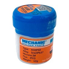 Паяльная паста Mechanic XGSP50, 42 гр.