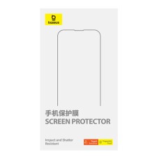 Захисне скло Apple iPhone 16 Pro, Baseus, Антишпигун, Прозорий