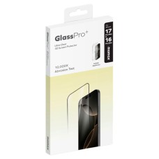 Захисне скло Apple iPhone 17, Momax, Чорний