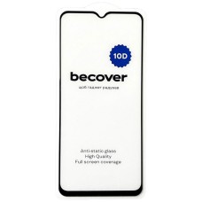 Захисне скло Samsung A145 Galaxy A14, BeCover, 10D, Чорний