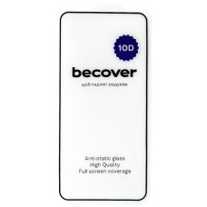 Захисне скло Samsung Galaxy A36 5G, Galaxy A56 5G, BeCover, 10D, Чорний
