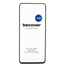 Захисне скло Xiaomi Redmi 13, BeCover, 10D, Чорний