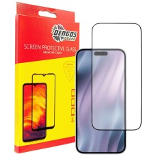 Захисне скло Apple iPhone 17 Air, Dengos, Чорний