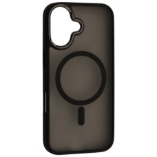 Чехол Apple iPhone 17, Rock Guard Touch, MagSafe, Черный