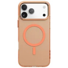 Чехол Apple iPhone 17 Pro, Rock InShare Matte, MagSafe, Оранжевый