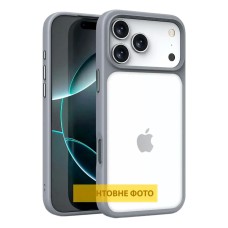 Чохол Apple iPhone 17 Air, Epik Metal Buttons, Сірий