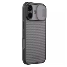 Чохол Apple iPhone 17, Nillkin Camshield, Transparent Black, Чорний