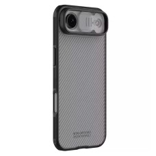 Чохол Apple iPhone 17 Air, Nillkin Camshield, Transparent Black, Чорний