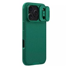 Чохол Apple iPhone 17 Pro, Nillkin Camshield, Deep Green, Зелений