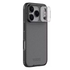 Чохол Apple iPhone 17 Pro Max, Nillkin Camshield, Transparent Black, Чорний