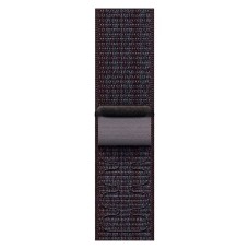 Ремінець Apple Watch 42, Watch 44, Sport Loop Band, Black-Blue, Чорний