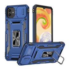 Чохол Samsung A075 Galaxy A07, Epik Camshield Army Ring, Navy, Синій