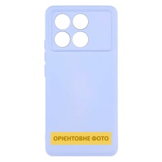 Чохол Xiaomi Poco X6, Redmi Note 13 Pro 5G, GETMAN Liquid Silk, Light Purple, Бузковий