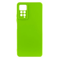 Чохол Xiaomi Redmi Note 11 Pro, Redmi Note 11 Pro 5G, GETMAN Liquid Silk, Neon Green, Салатовий