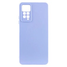 Чохол Xiaomi Redmi Note 11 Pro, Redmi Note 11 Pro 5G, GETMAN Liquid Silk, Light Purple, Бузковий