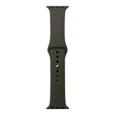 Ремінець Apple Watch 38, Watch 40, Silicone WatchBand, Dark Olive, Оливковий