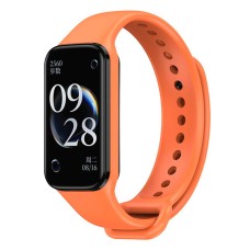 Ремінець Xiaomi Mi Band 8 Active, Redmi Smart Band 2, Silicone Band, Помаранчевий