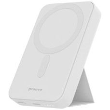 Повербанк (Power Bank) Proove Hyperion Qi, 10000 mAh, Білий