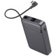 Повербанк (Power Bank) Proove OverPower Qi2, 10000 mAh, Сірий