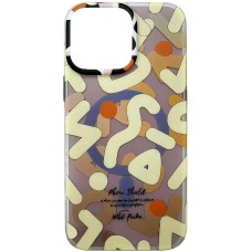 Чохол Apple iPhone 16 Pro, Epik Pastel Chaos, MagSafe, Бежевий
