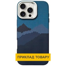 Чохол Apple iPhone 16, Epik Pixel Craft, Mountain Blue, MagSafe, Малюнок