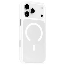 Чехол Apple iPhone 17 Pro, Blueo Skin Friendly Frosted, MagSafe, Белый