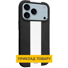 Чохол Apple iPhone 17, Epik Rally, Black/White, MagSafe, Чорний