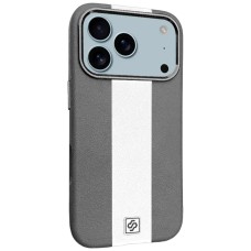 Чохол Apple iPhone 17 Pro, Epik Rally, Grey/White, MagSafe, Сірий