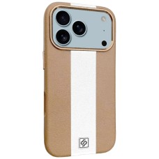 Чохол Apple iPhone 17 Pro Max, Epik Rally, Beige/White, MagSafe, Бежевий