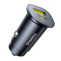 Автомобильное зарядное устройство Baseus C00072300123-00 GoTrip DP1, Черный