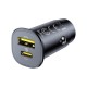 Автомобильное зарядное устройство Baseus C00072300123-00 GoTrip DP1, Черный