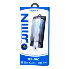 Захисне скло Apple iPhone 17 Pro, Remax QS-01C, Звичайне, Чорний