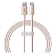 USB кабель Baseus P1036020 Habitat, Type-C, 2.0 м., Розовый
