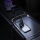 Автомобильное зарядное устройство Hoco Z62 Energy, С кабелем, MicroUSB, Серый