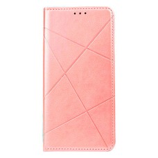 Чохол-книжка Xiaomi Redmi 15, Business Leather, Рожевий