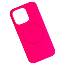 Чехол Apple iPhone 15, Air Beats, MagSafe, Rose, Розовый
