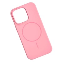 Чохол Apple iPhone 16, Air Beats, MagSafe, Рожевий