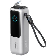 Павербанк (Power Bank) Anker A1695H41, 25000 mAh, Серебряный