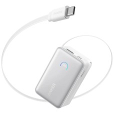 Павербанк (Power Bank) Anker Nano A1638H21, 10000 mAh, Белый