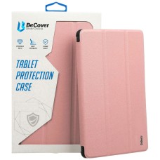 Чохол-книжка Apple iPad Air 11, BeCover Tri Fold Soft TPU, Рожевий