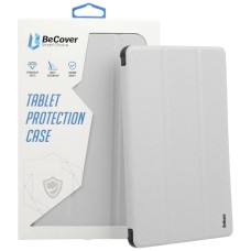 Чохол-книжка Apple iPad Mini 7 2024, BeCover Ultra Slim Origami Transparent, Сірий