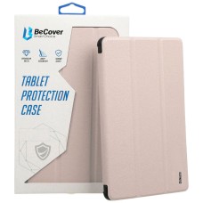 Чохол-книжка Apple iPad Mini 7 2024, BeCover Ultra Slim Origami Transparent, Рожевий