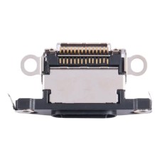 Роз'єм зарядки Apple iPhone 15 Pro, iPhone 15 Pro Max, Чорний