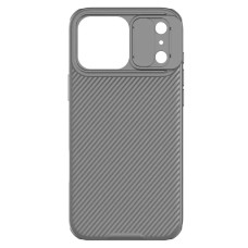 Чохол Apple iPhone 17 Pro Max, Nillkin Camshield, Titanium Gray, Сірий