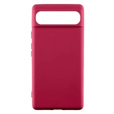 Чохол Google Pixel 6 Pro, GETMAN Liquid Silk, Marsala, Бордовий