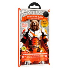 Захисне скло Apple iPhone 17 Pro, Hoco A888 Pro Bear, Чорний