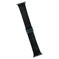 Ремінець Apple Watch 42, Watch 44, Metal Watch Design 6, Чорний