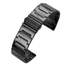 Ремінець універсальний, Metal Watch Design 11, Чорний