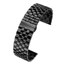 Ремінець універсальний, Metal Watch Design 2, Чорний